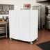 Thumbnail image #2 for Metro Queen Mary & Banquet Cart Cover, 60 x 24 x 74 Inch, Uncoated Knitted Polyester, White