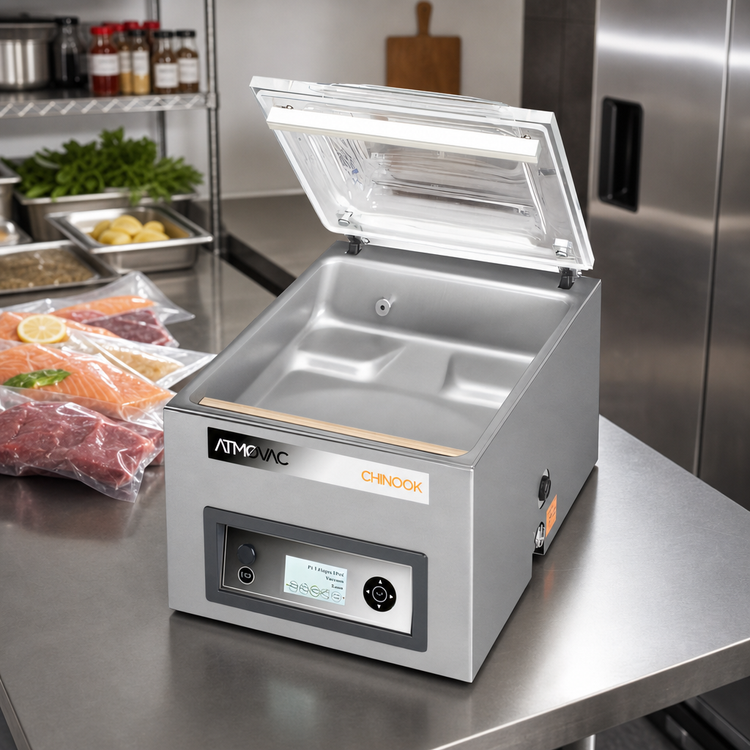 Product image #2 for ATMOVAC Chinook+ Countertop Chamber Vacuum Packaging Machine with 16-Inch Seal Bar
