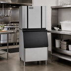 Thumbnail image #3 for Ice-O-Matic Elevation Series™ CIM0320HW90 Modular Half-Size Cube Ice Maker, 320 lb/24 hr, 22-Inch, Water-Cooled