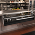 Thumbnail image #2 for Glastender 38-Inch Double Stainless Steel Speed Rail with Open Step-and-Rail Design