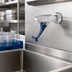 Thumbnail image #2 for T&S Brass Wall-Mounted Push-Back Glass Filler Faucet with Adjustable Flange
