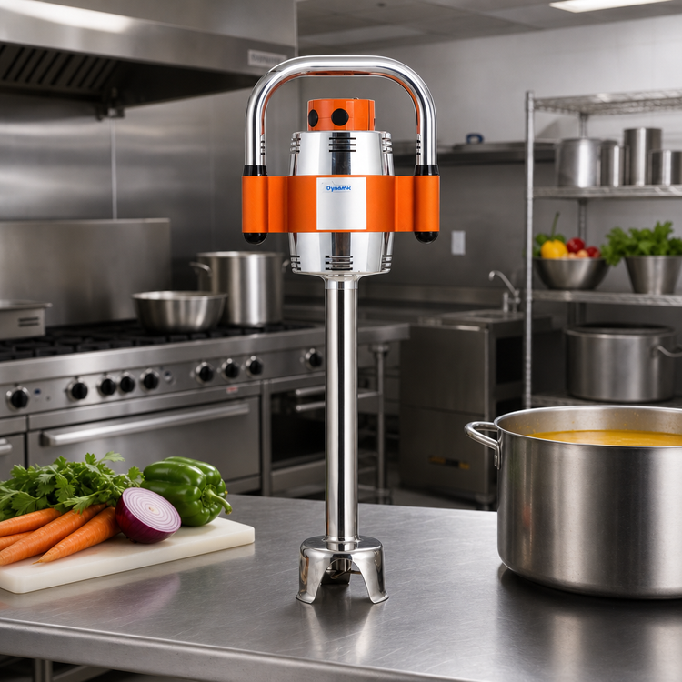 Product image #2 for SMX Single-Speed Immersion Blender with 14-Inch Stainless Steel Shaft and 20-Gallon Capacity
