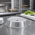 Thumbnail image #2 for Vollrath Stainless Steel Satin Finish Round Plate Cover for 12 5/16