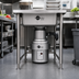 Thumbnail image #2 for InSinkErator SS-300 3 HP Large Capacity Commercial Food Waste Disposer Package with Trough Mount System