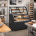 Thumbnail image #2 for Omcan Dual Service Open Refrigerated Bakery Display Case, 47.2-Inch, Floor Model
