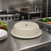 Thumbnail image #3 for Cambro Versa Camcover Round Fiberglass Plate Cover, 9-11/16 Inch Inside Diameter, Antique Parchment
