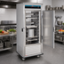 Thumbnail image #2 for FWE UFS-10 Stainless Steel Mobile Freezer with 10 Adjustable Pan Slides