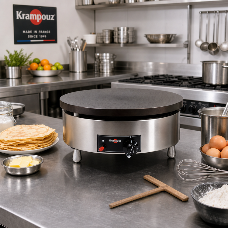 Product image #2 for Krampouz Single Gas Countertop Crepe Maker