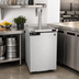Thumbnail image #2 for Hoshizaki DD24-S Single-Section Direct Draw Beer Cooler with Stainless Steel Exterior