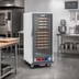 Thumbnail image #2 for 3/4 Height Mobile Combination Heated Holding and Proofing Cabinet with Clear Polycarbonate Door and Lip Load Slides