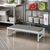Thumbnail image #2 for Fermostock 38-Inch W x 14-Inch D x 12-Inch H Aluminum Dunnage Rack with Adjustable Composite Feet
