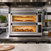 Thumbnail image #2 for PizzaMaster 450 Series Countertop Stone Hearth Electric Pizza Oven, 2 Chambers, Digital Controls, 18 kW