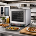 Thumbnail image #2 for IKON Cooking Half-Size Countertop Electric Convection Oven with Steam Injection, 2.3 Cu. Ft.