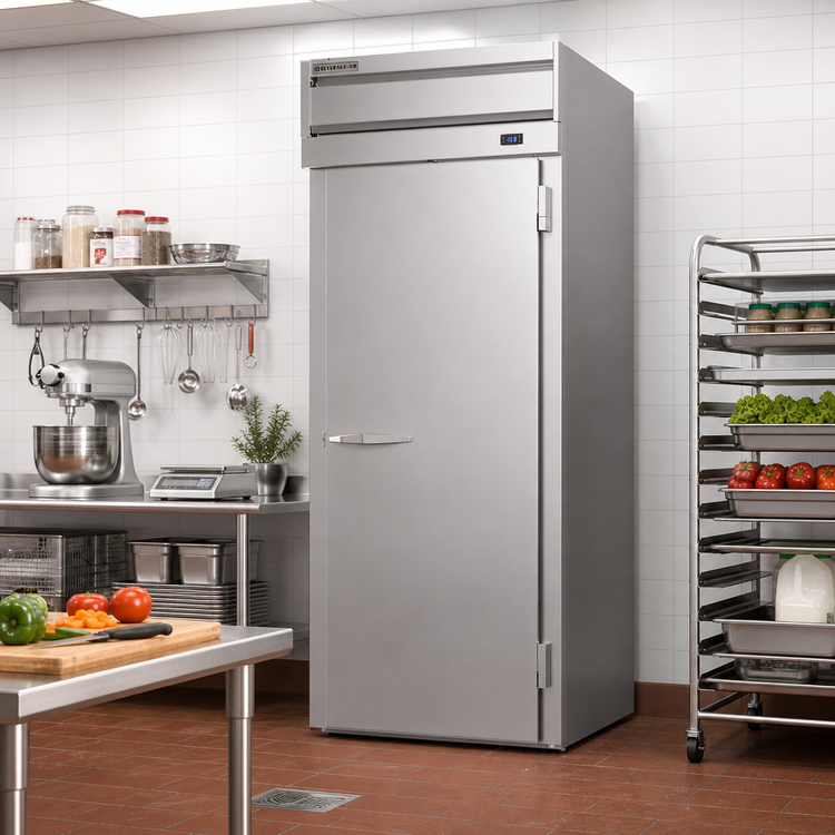 Product image #2 for Beverage-Air P Series Extra Tall Roll-In Freezer, One-Section, 38.06 Cu. Ft., Stainless Steel