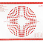 Thumbnail image #1 for New Star Foodservice Inc. 1029024 Silicone Pastry Baking Mat, 28 x 20 in, Measurement Markings, Non-Slip, NSF Case of 36