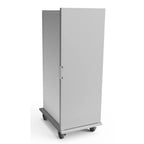 Thumbnail image #1 for Lockwood Manufacturing CA61-ES36-SD-R Mobile Enclosed Transport Cabinet, Non-Insulated, Solid Right-Hinged Aluminum Door, 36-Pan, 18" x 26"