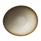 Thumbnail image #2 for 1880 Hospitality Rustic by Oneida® L6753066764 Round Porcelain Soup Bowl, 42 oz, 9" Diameter, Two-Tone Glaze 1 Dozen