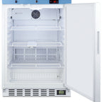 Thumbnail image #2 for Summit Commercial EQtemp ACR51WNSF456 Healthcare Refrigerator, 3.88 cu. ft., Solid Hinged Door, +2° to +8°C