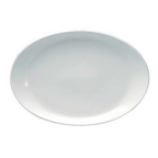Thumbnail image #1 for 1880 Hospitality Royale by Oneida® R4220000355 Porcelain Oval Platter, 11 x 7-1/2 in, Winged, Bright White 1 Dozen