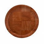 Thumbnail image #1 for Libertyware WTC10 Round Woven Wood Veneer Serving Tray, 10-inch Diameter Case of 120