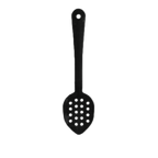 Thumbnail image #1 for Thunder Group PLSS213BK 13-Inch Perforated Polycarbonate Serving Spoon, Black Case of 6 Dozen