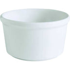 Thumbnail image #1 for G.E.T. Corona, Actualite PA1101807324 Porcelain Ramekin, 6.4 oz, 3-2/3" Diameter, Round, Rolled Edge Dozen Case of 2 Dozen