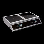 Thumbnail image #2 for Vollrath DUALI-2900SS Countertop 2-Burner Induction Range, 2900W per Burner, Stainless Steel