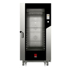 Thumbnail image #1 for Tecnoeka Millennial MKFA 1664 TS Floor Model Boilerless Combi Oven, Programmable, 16 Full-Size Sheet Pan Capacity