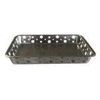 Thumbnail image #1 for TableCraft Products SCB965 Rectangular Stainless Steel Serving Tray, 9" x 6-1/2" x 1-1/4", Brushed Finish Case of 12