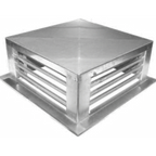 Thumbnail image #1 for GSW USA DF-12S Drop-Down HVAC Diffuser, 12-Inch, 4-Way Adjustable Blade, Stainless Steel