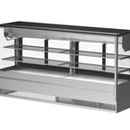Thumbnail image #1 for Turbo Air TCDD-96H-UF-S-N Refrigerated Full-Service Deli Case, Straight Glass, 2 Shelves, 96-1/2"W x 29-5/8"D x 49-7/8"H
