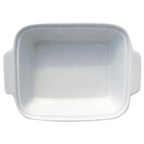 Thumbnail image #1 for International Tableware BW-75-BW Rectangular Porcelain Baking Dish, 17 oz, 7-5/8" x 5-5/8" Case of 2 Dozen