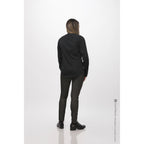 Thumbnail image #2 for Chef Works Formel SFB01W-BLK-3XL Women's Long-Sleeve Dress Shirt, Black, Poly/Cotton/Elastane, 3XL