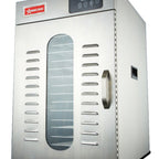 Thumbnail image #7 for Omcan 47557 16-Tray Single-Zone Stainless Steel Commercial Food Dehydrator with Digital Touchscreen Control