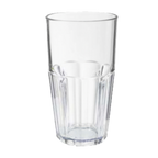 Thumbnail image #1 for G.E.T. Bahama 9922-1-CL Clear SAN Stackable Cooler Tumbler, 22 oz Case of 6 Dozen
