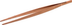 Thumbnail image #2 for Mercer Culinary Precision Plus 9-3/8-Inch Straight Stainless Steel Tongs, Rose Gold
