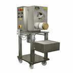Thumbnail image #1 for Arcobaleno Pasta Equipment AMFE50 Automatic Floor-Model Pasta Extruder and Mixer, 15 lb Batch, 50 lb/hr, Water-Cooled