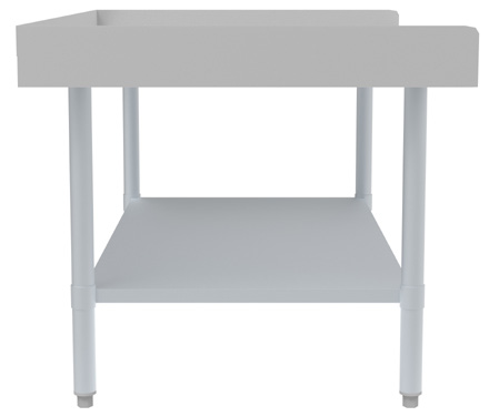 Product image #5 for KoolMore 48-Inch x 30-Inch Stainless Steel Equipment Stand with Adjustable Undershelf