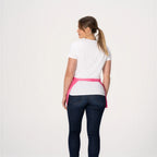 Thumbnail image #2 for Chef Works F9 -HOT-0 Hot Pink Waist Apron, 12"L x 23"W, 3-Pocket, Polyester/Cotton Blend