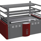 Thumbnail image #1 for Kopa Grilling Solutions KOPA ROBATA 90T Tabletop Robata Charcoal Grill, Stainless Steel, 4-Level Ladders, 38.58"W