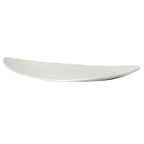 Thumbnail image #2 for Steelite International Steelite Performance, Freestyle 11280501 Freeform Ceramic Plate, Narrow Rim, 14-5/8" x 9-5/8"