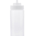 Thumbnail image #1 for TableCraft Products 11663C-1 16 oz Clear Polypropylene Squeeze Bottle with Standard Tip Case of 12