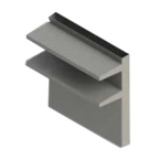 Thumbnail image #1 for Jade Range (Middleby) Bistro DS-12-BIST Double-Deck High Shelf, 12-Inch, Stainless Steel