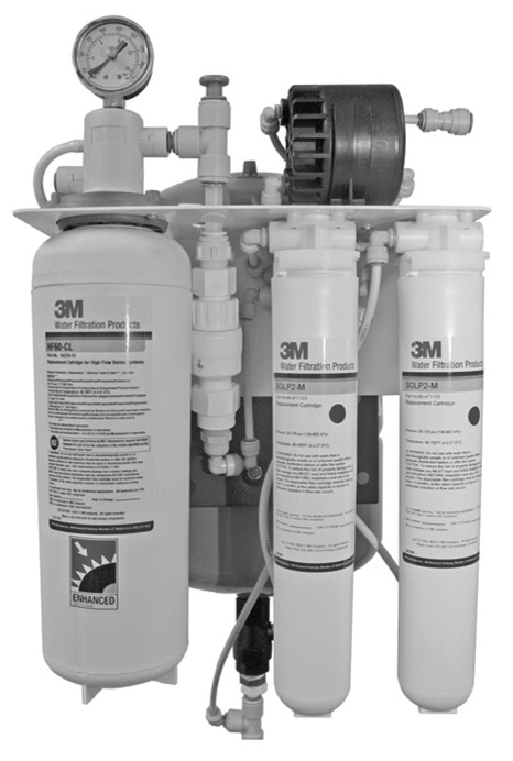 Product image #2 for Vulcan Wall-Mounted Reverse Osmosis Water Filtration System for Combi Ovens/Steamers, 200 GPD