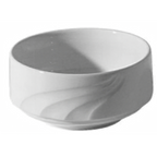 Thumbnail image #1 for Tableware Solutions USA Everest by Continental 21CCEVE128 10 oz Round White China Soup Bowl Case of 24