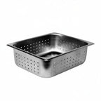 Thumbnail image #1 for Thunder Group STPA3124PF Perforated 1/2-Size Steam Table Pan, 4-Inch Deep, 24 Gauge 18/8 Stainless Steel Case of 24