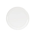 Thumbnail image #2 for Cal-Mil 24011-9-15 Round White Melamine Rolled-Edge Plate, 9" Diameter x 1" High Case of 6