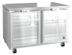 Thumbnail image #5 for Hoshizaki Steelheart 48-Inch 2-Section Undercounter Reach-In Refrigerator with Glass Doors
