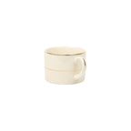 Thumbnail image #1 for Ten Strawberry Street Royal Cream Double Gold Line RCGLD0009C China Can Cup, 8 oz, Double Gold Line Case of 24