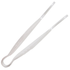 Thumbnail image #1 for Thunder Group PLFTG006CL Serving Tongs, 6-Inch, Flat Grip, Polycarbonate, Clear Case of 120